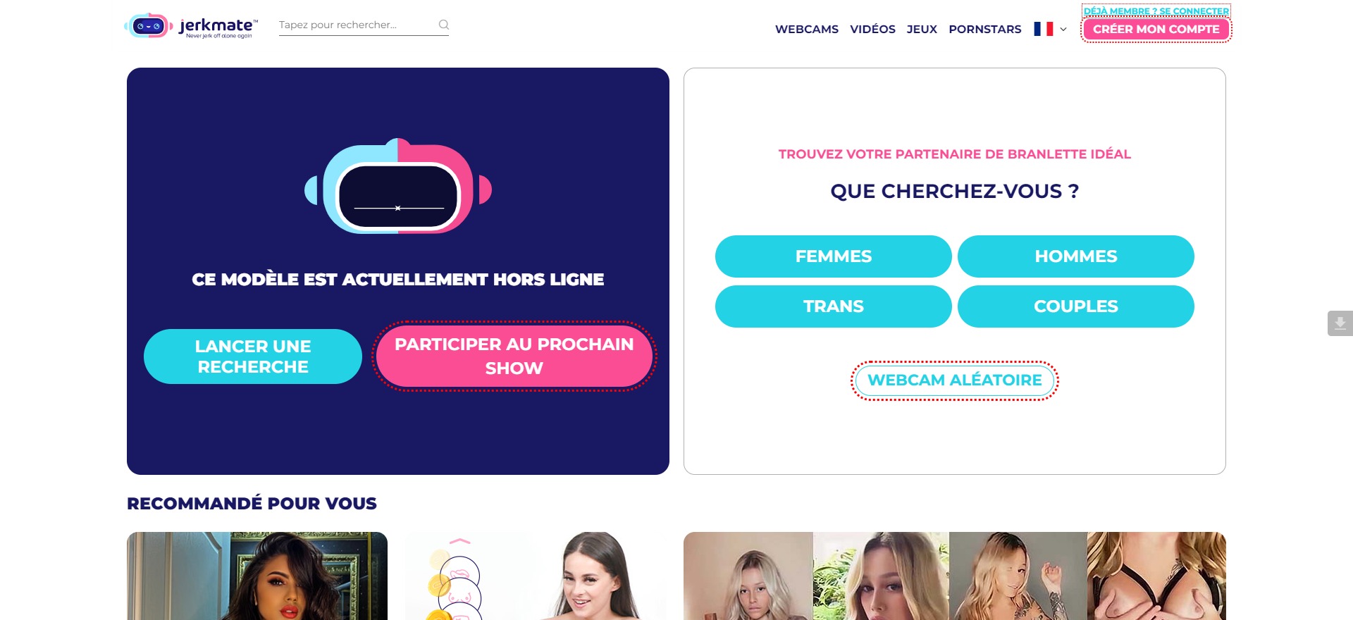 Jerkmate : Mon avis et quels sites sont similaires