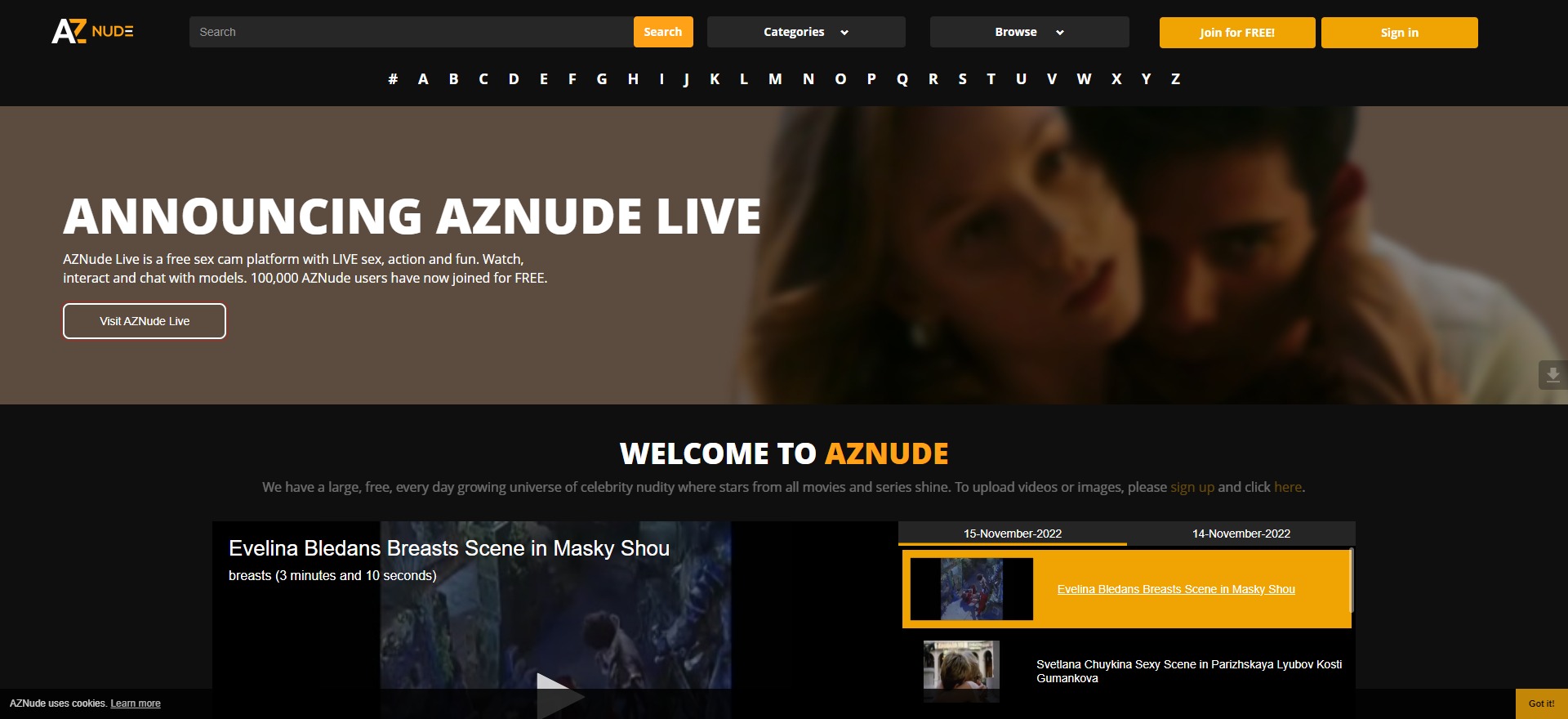 Aznude : Mon avis et quels sites sont similaires