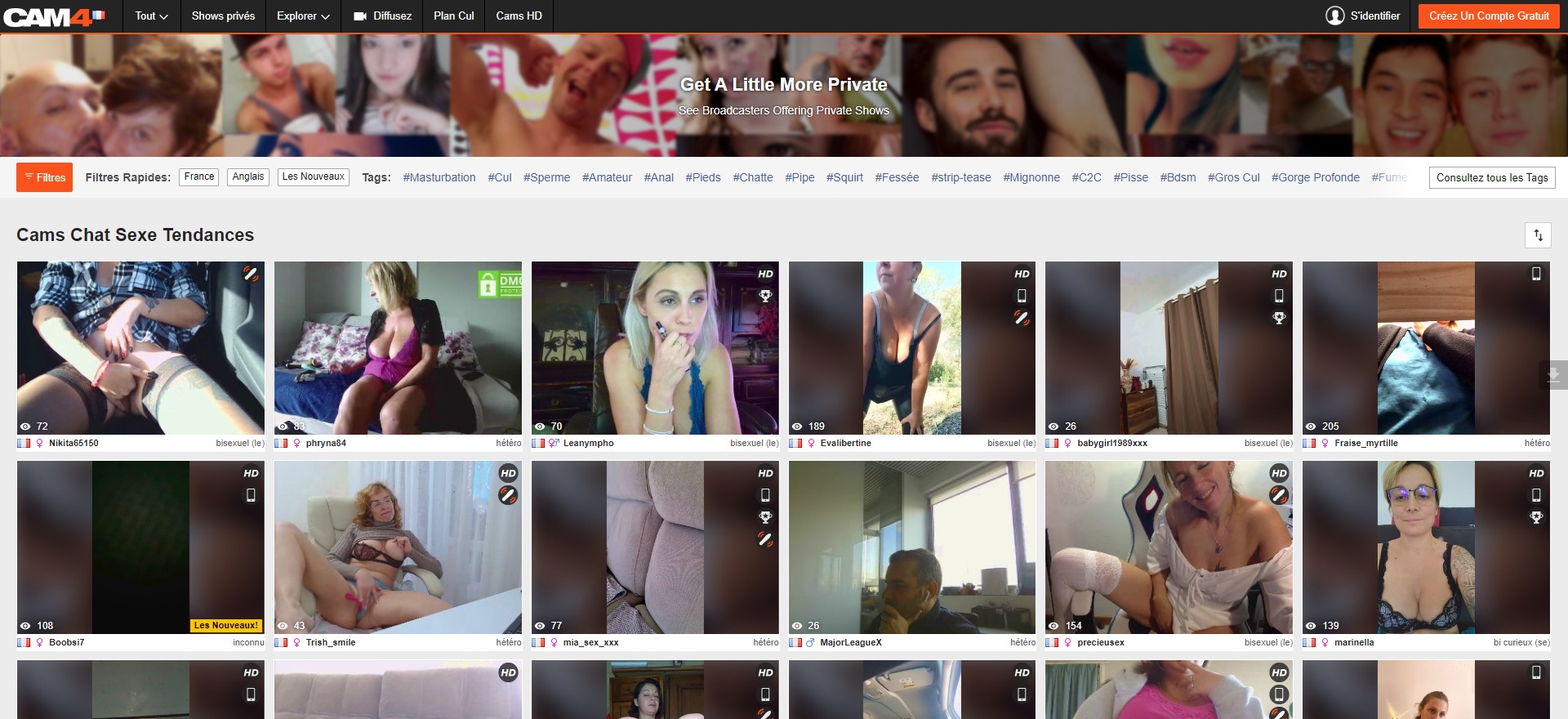 Cam4 : Mon avis et quels sites sont similaires